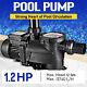 1.2-3hp Swimming Pool Pump Motor 220-240v 10038gph Filter Pump With Strainer New