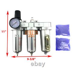 1/2 Heavy Duty Industrial Grade Filter Regulator Coalescing Desiccant Dryer Sys