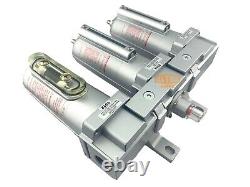 1/2 Heavy Duty Inline Compressed Air Filter Clean system 3 Stage Manual Drain