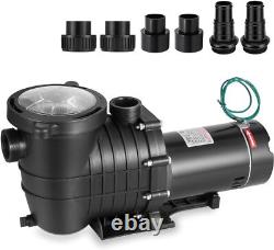 1.5HP Hayward Swimming Pool Pump Motor In/Above Ground with Strainer Filter Basket