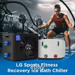 1HP Water Chiller Cold PlungeIce Bath for Athletes Therapy WithPump Filter