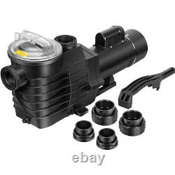 2.5 HP Self Priming In/Above Ground Swimming Pool Pump 2 Speed 230V & Strainer