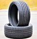 2 New Accelera Phi 255/40zr18 255/40r18 99y Xl A/s High Performance Tires