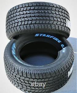 2 Tires Starfire G/T 295/50R15 105S A/S All Season