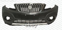 2013 2014 2015 2016 Buick Encore Front Bumper Set Upper Lower With All Grills