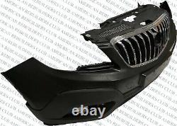 2013 2014 2015 2016 Buick Encore Front Bumper Set Upper Lower With All Grills