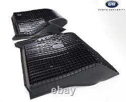 2018-2023 Chevrolet Traverse Front & 2nd Row All Weather Floor Liners Black OEM