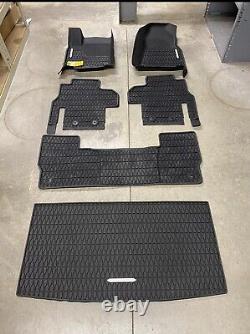 2022-2024 Wagoneer Mopar All Weather Mats & Cargo Mat Kit 82216637AA 82216634aa