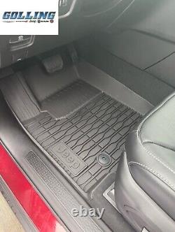 2022-24 Jeep Grand Cherokee New Body WL74 PHEV All Weather Floor Mats 82216025AC