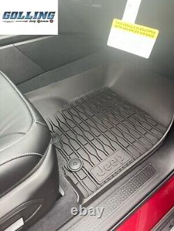 2022-24 Jeep Grand Cherokee New Body WL74 PHEV All Weather Floor Mats 82216025AC