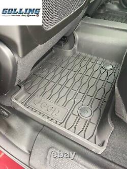 2022-24 Jeep Grand Cherokee New Body WL74 PHEV All Weather Floor Mats 82216025AC