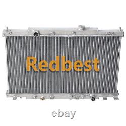 2443 All Alu 2 Row Radiator For 2002-2006 Honda CR-V Element EX DX LX Sport 2.4L