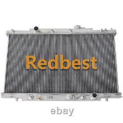 2443 All Alu 2 Row Radiator For 2002-2006 Honda CR-V Element EX DX LX Sport 2.4L