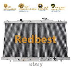 2443 All Alu 2 Row Radiator For 2002-2006 Honda CR-V Element EX DX LX Sport 2.4L