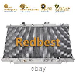 2443 All Alu 2 Row Radiator For 2002-2006 Honda CR-V Element EX DX LX Sport 2.4L