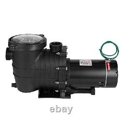 2HP Self-Priming Swimming Pool Pump Motor Strainer Filter Basket In/Above Ground
