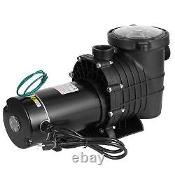 2HP Self-Priming Swimming Pool Pump Motor Strainer Filter Basket In/Above Ground