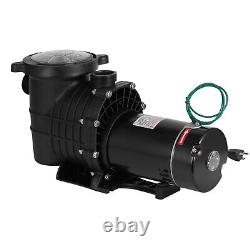 2HP Self-Priming Swimming Pool Pump Motor Strainer Filter Basket In/Above Ground