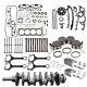 2rzfe Engine Rebuild Overhaul Kit For 95-04 Toyota Tacoma 2.4l Crankshaft Rods