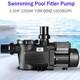3.0 Hp High Flow In/above Ground Swimming Pool Pump With Strainer Filter Basket