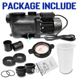 3.0 HP Super Pump For In-Ground Above Ground Pool Pump and Filter