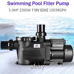 3.0 HP Super Pump For In-Ground Above Ground Pool Pump and Filter
