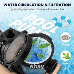 3.0 HP Super Pump For In-Ground Above Ground Pool Pump and Filter