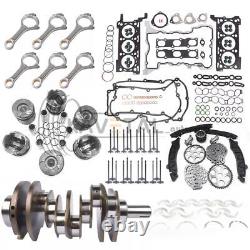 3.0T Diesel Engine Rebuild Kit Crankshaft Rods Timing for Jeep Chrysler Ram 1500