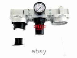 3/4 HEAVY DUTY HIGH FLOW Combo FILTER REGULATOR LUBRICATOR Clean Air Tools