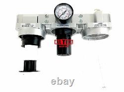 3/4 HEAVY DUTY HIGH FLOW Combo FILTER REGULATOR LUBRICATOR Clean Air Tools Auto