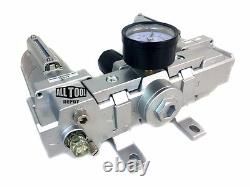 3/4 NPT Compressed Air Preparation Filter/Regulator/Lubricator FRL Manual drain