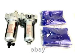 3/8 Compressed air in line filter & desiccant air dryer combination FLM863