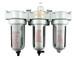 3/8 Mid Flow Inline Compressed Air Filter Clean System 3 Stage Auto Drain