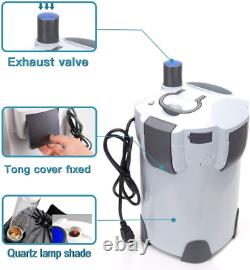 3-Stage External Canister Filter with 9-Watt UV Sterilizer for Aqu