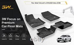 3W All-Weather Floor Mats Custom Fit for 2018-2023 Volvo XC60(Not for Hybrid)