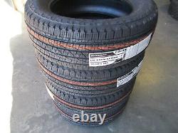 4 New 245/60R18 Firestone Destination LE2 Tires 60 18 2456018 60R R18 Black