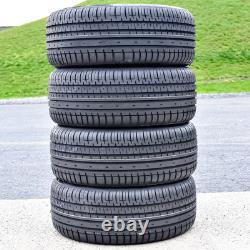 4 New Accelera Phi-R 245/50R18 ZR 104W XL A/S High Performance Tires