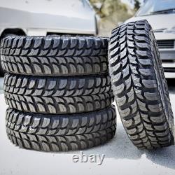 4 New Crosswind M/T LT 235/85R16 Load E 10 Ply MT Mud Tires