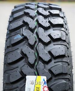 4 New Forceum M/T 08 LT 235/75R15 Load C 6 Ply MT Mud Tires