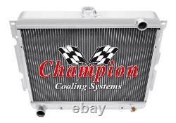 4 Row All Aluminum Champion WR Radiator MC2375