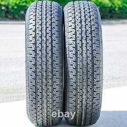 4 Tires Atturo ST300 Semi-Steel ST 225/75R15 Load F 12 Ply Trailer