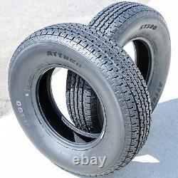 4 Tires Atturo ST300 Semi-Steel ST 225/75R15 Load F 12 Ply Trailer