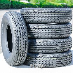 4 Tires Atturo ST300 Semi-Steel ST 225/75R15 Load F 12 Ply Trailer