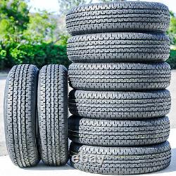 4 Tires Atturo ST300 Semi-Steel ST 225/75R15 Load F 12 Ply Trailer