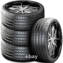 4 Tires Lexani LX-TWENTY 295/30ZR24 295/30R24 109W XL A/S Performance