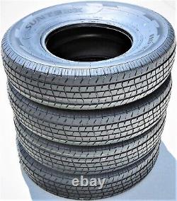 4 Tires Suntek HD Trail 2 Semi Steel ST 205/75R14 Load D 8 Ply Trailer