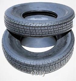 4 Tires Suntek HD Trail 2 Semi Steel ST 205/75R14 Load D 8 Ply Trailer