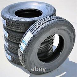 4 Tires Suntek HD Trail 2 Semi Steel ST 205/75R14 Load D 8 Ply Trailer