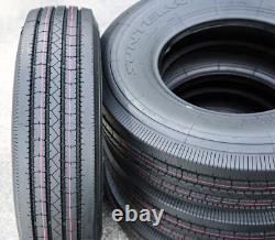 4 Tires Suntek HD Trail + All Steel ST 235/80R16 Load H 16 Ply Trailer