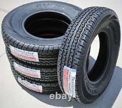 4 Tires Transeagle ST Radial II ST 235/80R16 Load F 12 Ply Heavy Duty Trailer